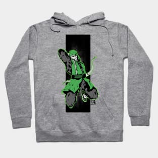 Green Hood Hoodie